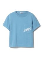 LOGO ROLL UP S/S TEE/ホワイト