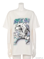 NIGHT LIFE Tシャツ/オフ