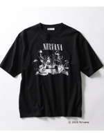NIRVANA BAND T-SHIRT/ブラック(019)