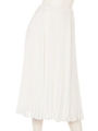 PLEATS SKIRT/ホワイト