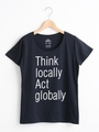 Publik:THINK LOCAL TEE/グレー