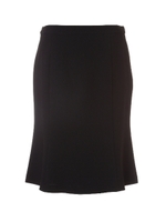 トリアセ二重織りスカート/ブラック(010)