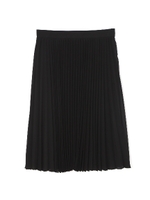 ノルディスシフォンプリーツスカート/ブラック(010)