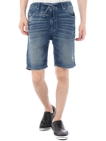 【AZUL by moussy】ドビーデニムショーツSW淡色/Stone Wash