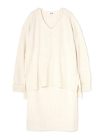 ゆるニットセットアップ/カーキ(180)