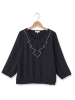 フロントフリルプルオーバー/オフホワイト(503)