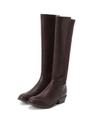 晴雨兼用ストレッチブーツ/ダークブラウン(043)