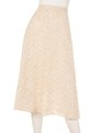 【ＧＲＥＥＤ】ＦＲＩＮＧＥ　ＪＡＣＱＵＡＲＤ　Ｓｋｉｒｔ/IVORY