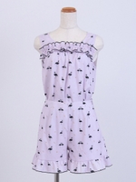 フラミンゴフリルショートパンツ/オフホワイト