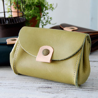 レザーアコーディオンウォレット