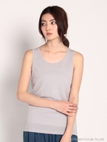 接触冷感強撚フライスタンク/イエロー