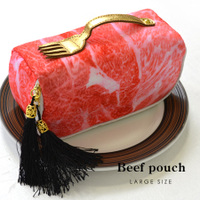 霜降りポーチ［ラージ］