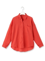 2WAYフレンチリネンシャツ/ホワイト系(002)