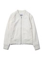 PIPING BLOUSON/ホワイト