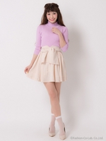 【Auntie Rosa】ウエストリボンスカート/LBLU