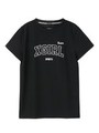 【X-girl sports】S/S MESH TEE TEAM/ブラック