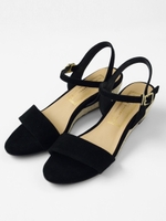 ジュートサンダル/ブラック