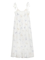 リボンカップインマキシドレス/WHT