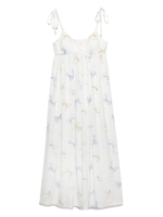 リボンカップインマキシドレス/WHT