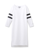 AMERICANA ライン裏毛スウェットワンピース/オフホワイト(003)