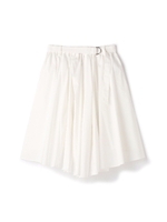 IRREGULAR HEM SKIRT/ホワイト(030)