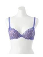 LA VIE A DEUX(ラヴィアドゥ) フラワーレース ブラB/C/ホワイト(001)