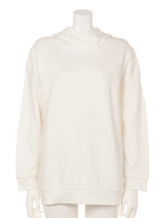 【CASUAL】フーデッドスウェットPO/グレー