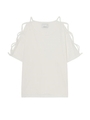 クロスショルダーTOP/GRAY
