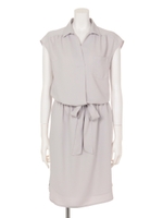 フレンチテロシャツワンピース/ライトグレー