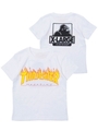 THRASHER S/S TEE FLAME MAGAZINE LOGO/ブラック