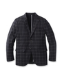 ウィンドペンチェックスムースジャケット/ブラック(219)