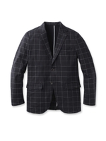 ウィンドペンチェックスムースジャケット/ブラック(219)