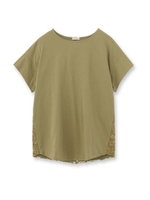 リバーレースカットソー/カーキ(027)