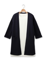 カーディガン+ワンピース/ダークグレー(013)