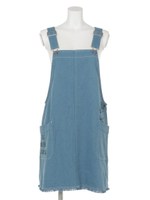 トラベルデニムジャンスカ/サックス