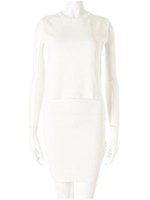 ノースリーブニットセットアップ/ホワイト