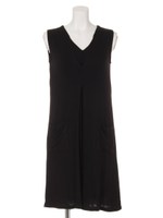 ポケットカットロンパース/グレー