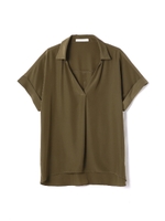 ルゼブマットプルオーバーブラウス/カーキ(180)