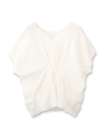 Munich タックドルマンブラウス/ホワイト(002)