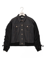 デニムGジャン/ブラック