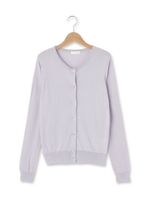 機能素材ビジューニットカーディガン/ブルー(092)