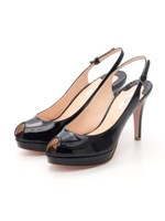 【SEVEN TWELVE THIRTY】【LovelyWalk】ストームサンダル/ライトピンクエナメル