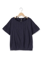 ドビー刺しゅうシャツ&タンクトップセット/ネイビー(093)