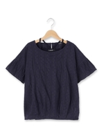 ドビー刺しゅうシャツ&タンクトップセット/ネイビー(093)