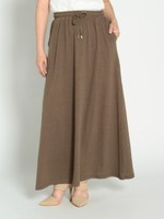 カットマキシスカート/モカ