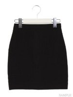 スピンドルタイトスカート/ブラック