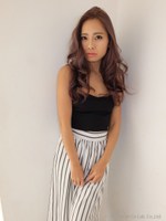 バックメニ―ラインビスチェ/ブラック