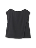 ラップデザインシャツ/ブラック(019)