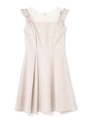 FRILL SHOULDER DRESS/ブラック(010)