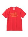 KATAKANA S/S BIG TEE/レッド